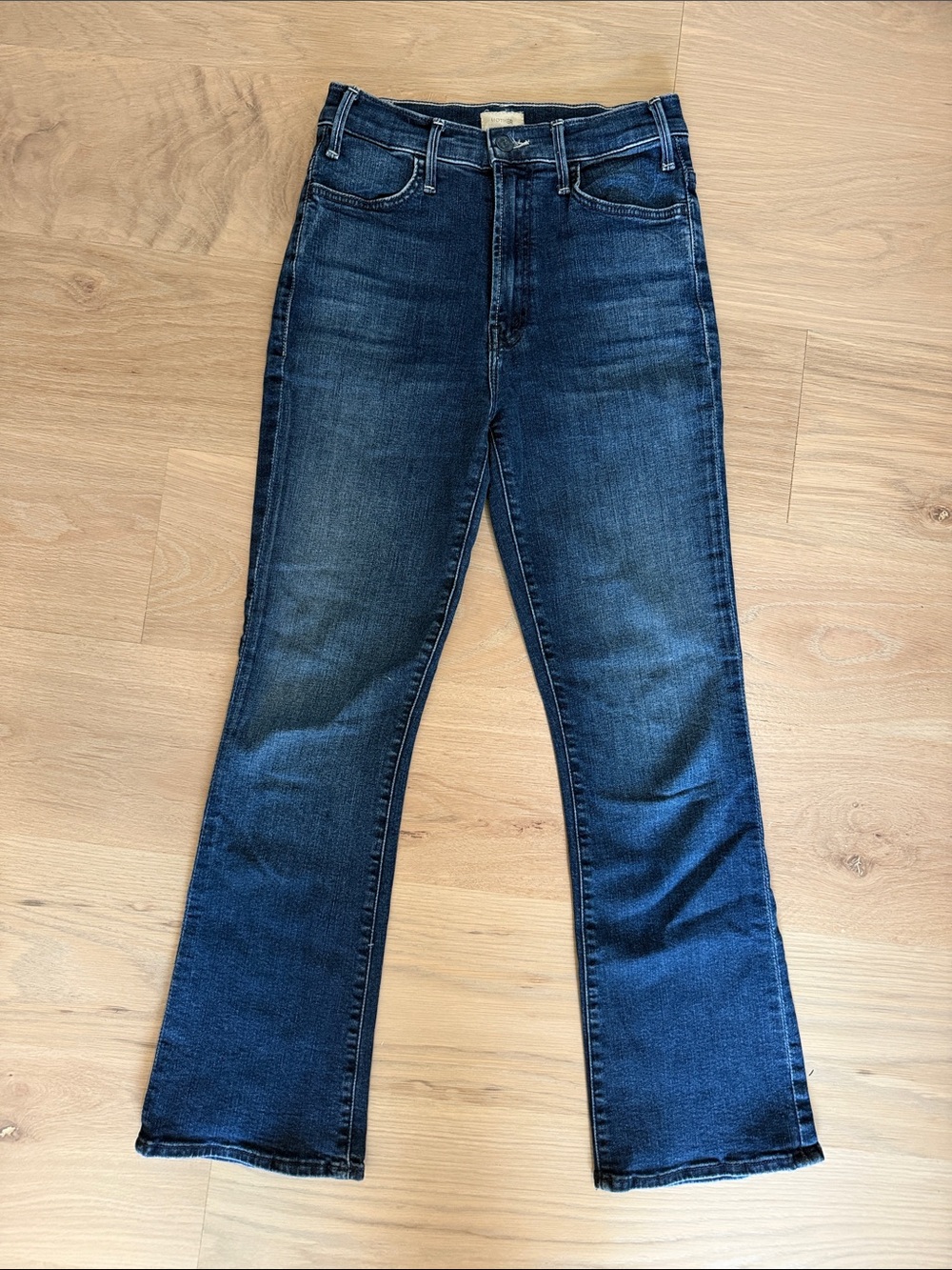 MOTHER The Hustler Ankle Fray / Bootcut Jeans